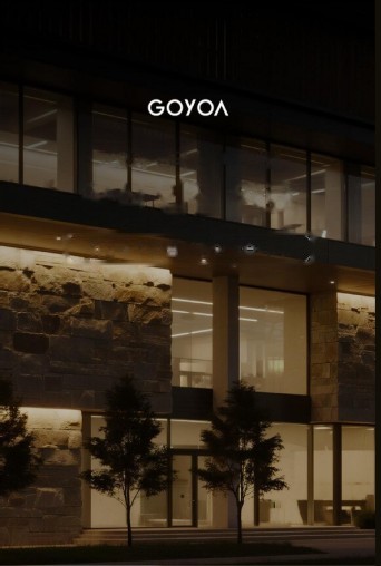 고요아 산후조리원 건물 사진 (GOYOA 로고 포함)
